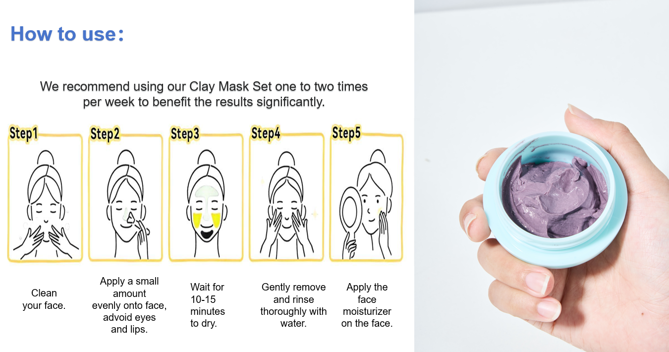 masker tanah liat 50ml