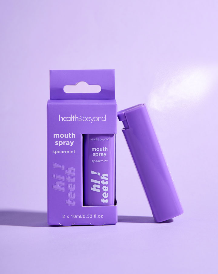 semprotan penyegar napas