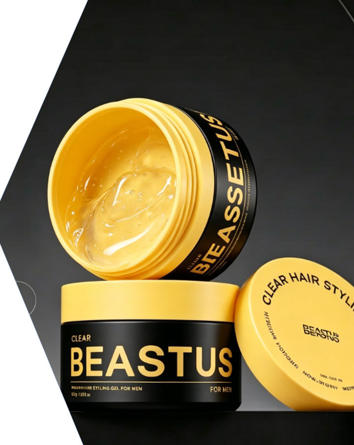 Gel Penata Rambut Bening OEM