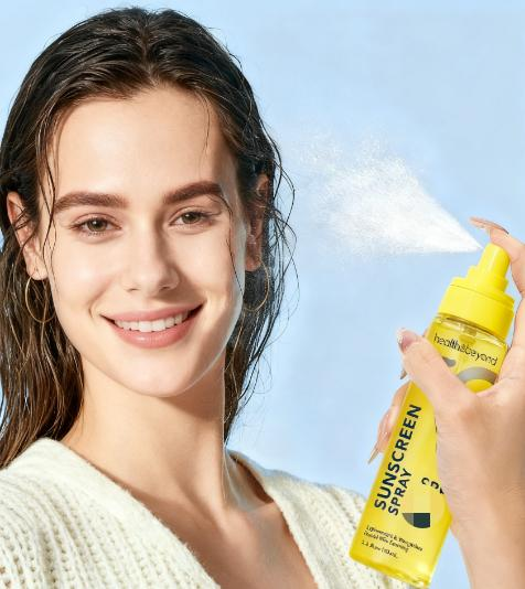 how to use sunscreen spray 