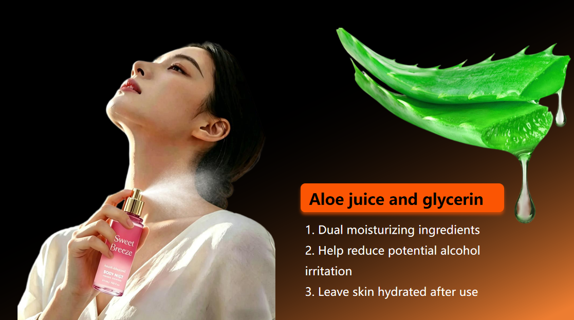 Jus lidah buaya dan gliserin Aloe juice and glycerin